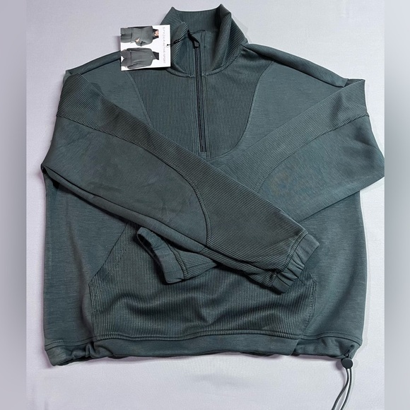 Spyder Ribbed Pullover Half Zip Softstreme Shirt NWT - Picture 4 of 6